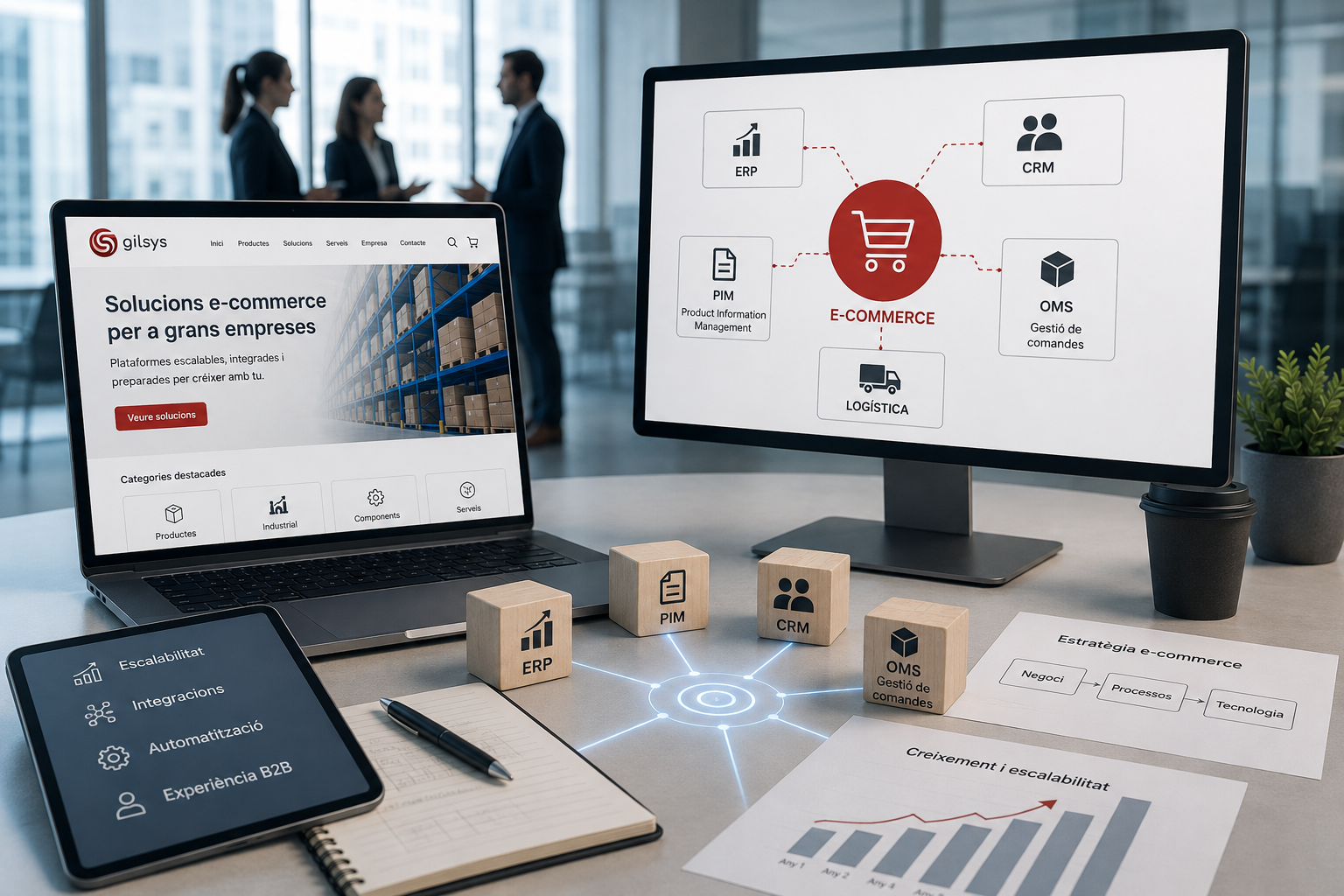 Desenvolupament ecommerce per a grans empreses: com triar la tecnologia adequada