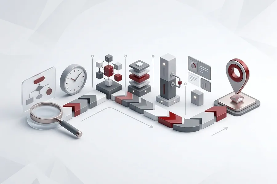 A roadmap for applying AI: from analyzing the process, in stages, to the goal