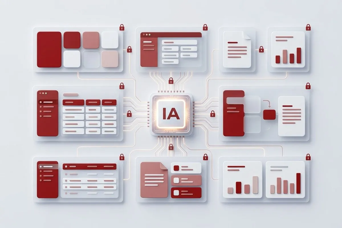 Artificial intelligence integrated into the company's applications, not as a separate tool