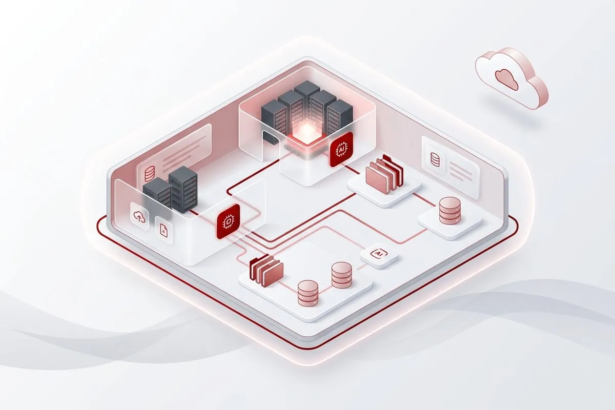 A language model running on servers controlled by the company