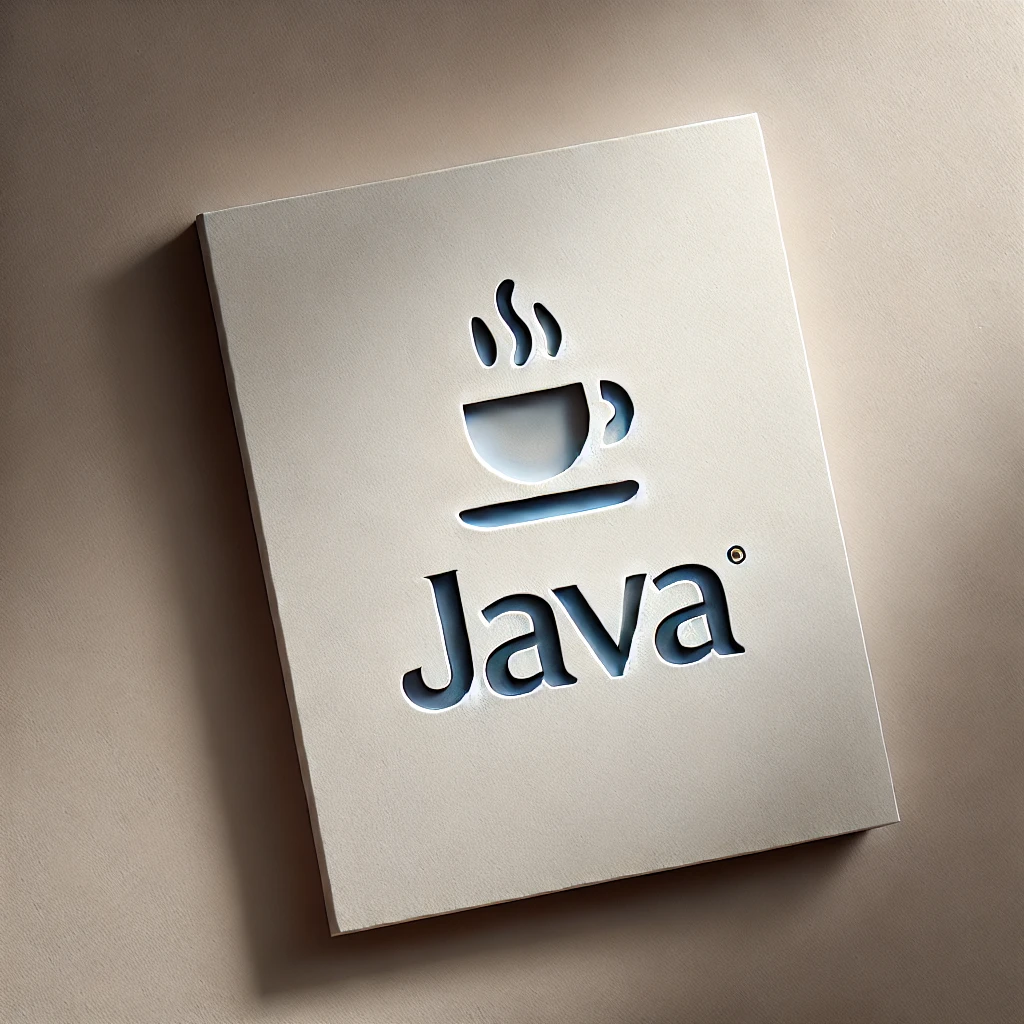 Logo amb tassa de cafè de Java