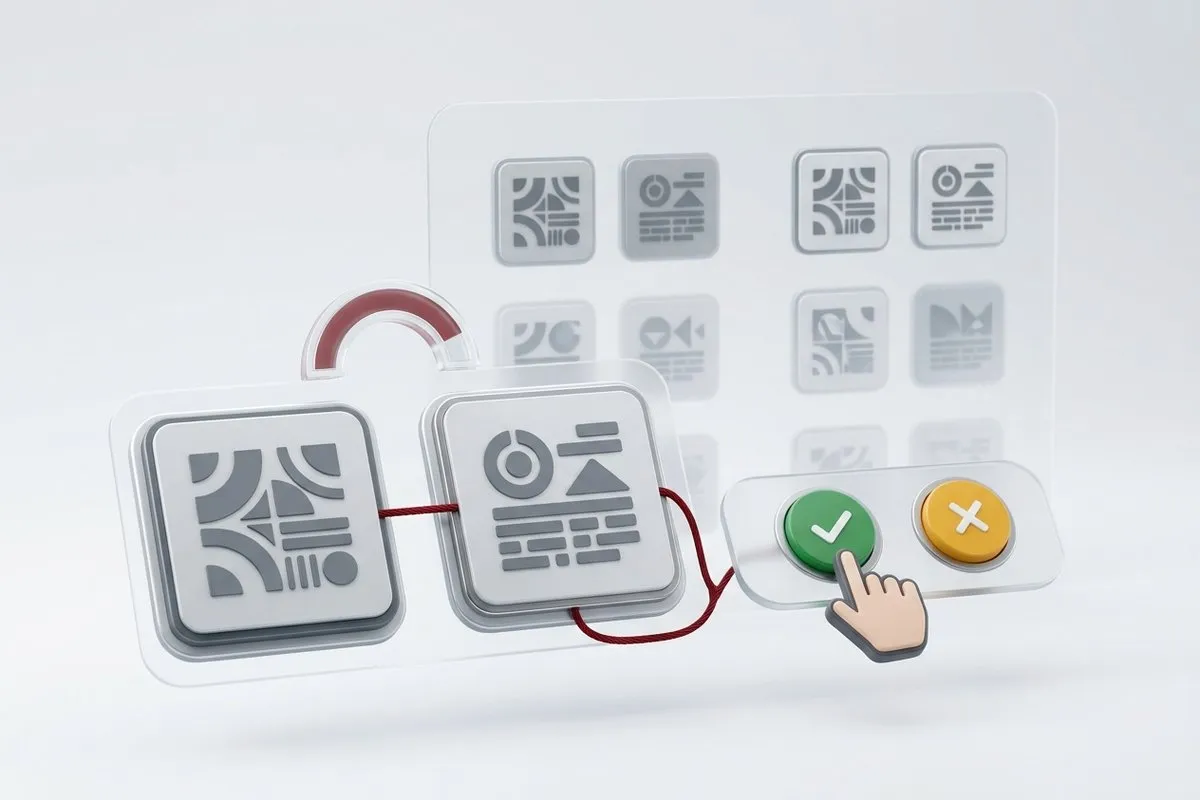 Automatic report of possible duplicates detected by meaning, for human review