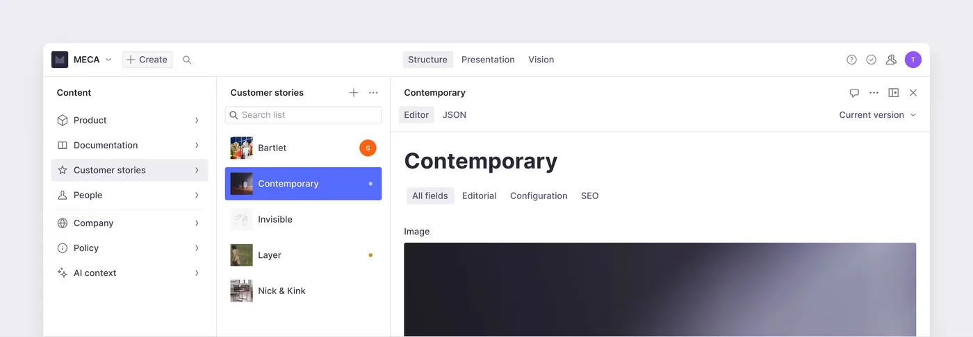 Integración de Sanity CMS con ASTRO para gestión de contenidos